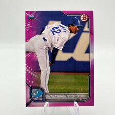 2022 Bowman NPB Nippon Professional Baseball Fuchsia /75 Kenta Bright #34