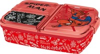 Marvel Spiderman Brotzeitdose Kinder 3 FäCher Kunststoff Ohne BPA