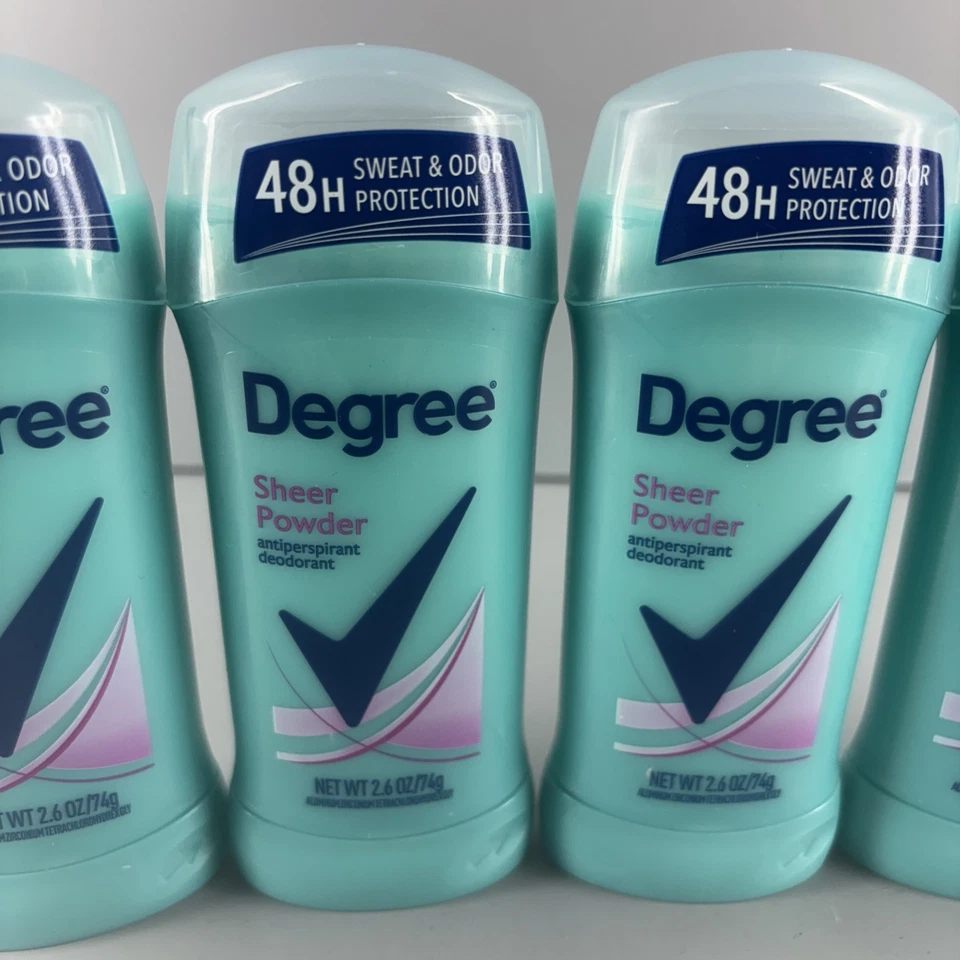Антиперспирант женский чистый порошок Degree 2,6 унции (упаковка 5 шт.) - Изображение 2 из 4