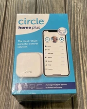 Circle Home Plus Parent Control Hub Device Factory Sealed SLVH2-01-US Smart NEW