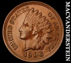 1906 Indian Head Cent- Choice Gem Brilliant Uncirculated+++ Luster #J328