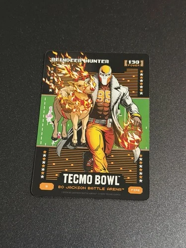 Bo Jackson Battle Arena Tecmo Bowl REINDEER HUNTER Fire #9 - Myles Garrett