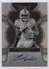 2022 Panini Select Signatures Silver Prizm 3/299 Cedrick Wilson Jr Auto 0pb4