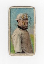 1909-11 T206 Mike Powers piedmont tobacco baseball card