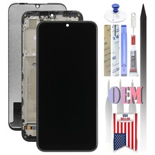LCD Display Touch Screen Digitizer Assembly /w Frame For Cricket Debut S2 U380AC