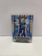 2023 Rookies & Stars Josh Allen AIRBORNE SILVER PRIZM #AI-4 Buffalo Bills