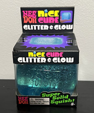 NEEDOH Nice Cube Glitter And Glow - Super Solid Squish Blue