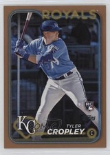 2024 Topps Series 2 Gold 1338/2024 Tyler Cropley #612 2i7