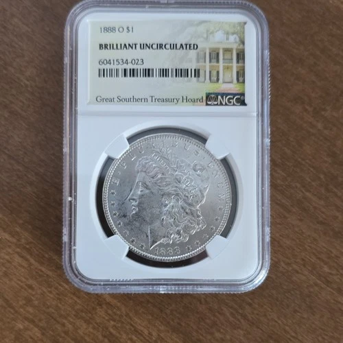 1888 O Morgan Dollar New Orleans NGC Brilliant Uncirculated 6041534-023 Silver