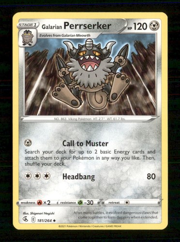 Galarian Perrserker [SWSH08 - 181/264]