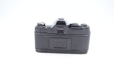 Canon AE-1 35mm Film SLR Camera Body, Black, with FD Breech-Lock