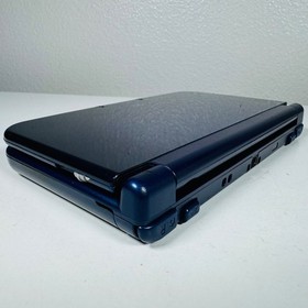 New Nintendo 3DS XL LL Blue Console *Dual IPS* *LCD Blotch* w/ Extras US Seller