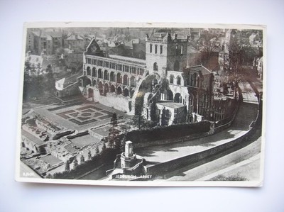 Jedburgh Abbey Postkarte - Best of All, J B White Ltd. 1956.