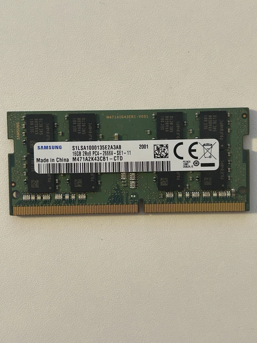 Samsung DDR4 SDRAM 16 GB Total Capacity Memory (RAM) for sale | eBay