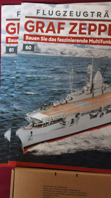Hachette Graf Zeppelin Flugzeugträger Ausgabe 60,61