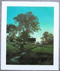 Maxfield Parrish EVENING 1947 Brown Bigelow Version Poster Print Large 26x22 — photo 1