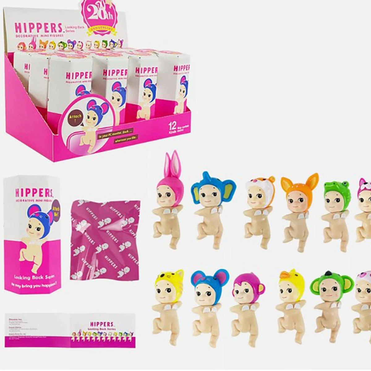その他 sonny angel HIPPERS looking back 1BOX Sonny Angels HIPPERS Looking Back 20th Anniv. 1pc Blind Box