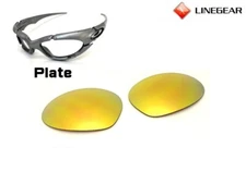 LINEGEAR UV420 Lime Gold - Non-Polarized Lens for Oakley Plate [PL-LG]