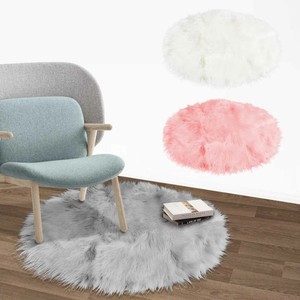60 Cm Faux Fur Fluffy Sheepskin Rugs Floor Carpet Living Room Mat Bedroom Shaggy Ebay
