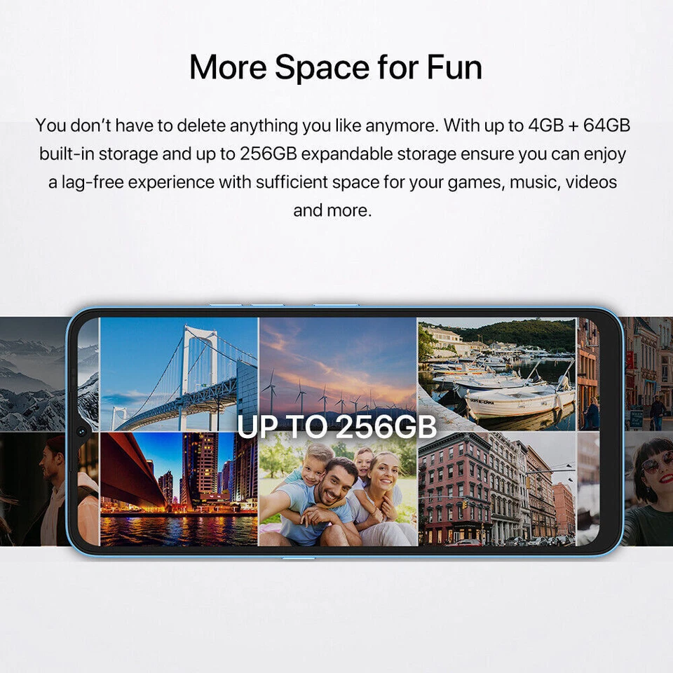 UMIDIGI A13 4GB RAM 128GB Dual SIM Cellulare Smartphone Garanzia Global Europa - Immagine 3 di 4