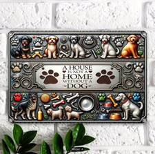 Dog Lover  s Home Decor. 12  X 8  . Perfect Inside Or Out 