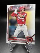 2022 Bowman Draft - #BD-13 Justin Boyd (RC) Reds