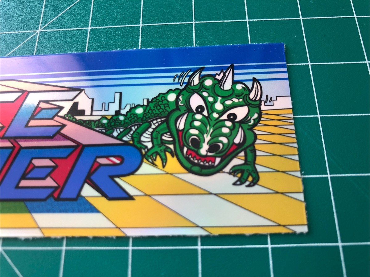 Autocollant Graphique Space Harrier Pour Borne D’arcade – Personnalisez Votre Cabinet !