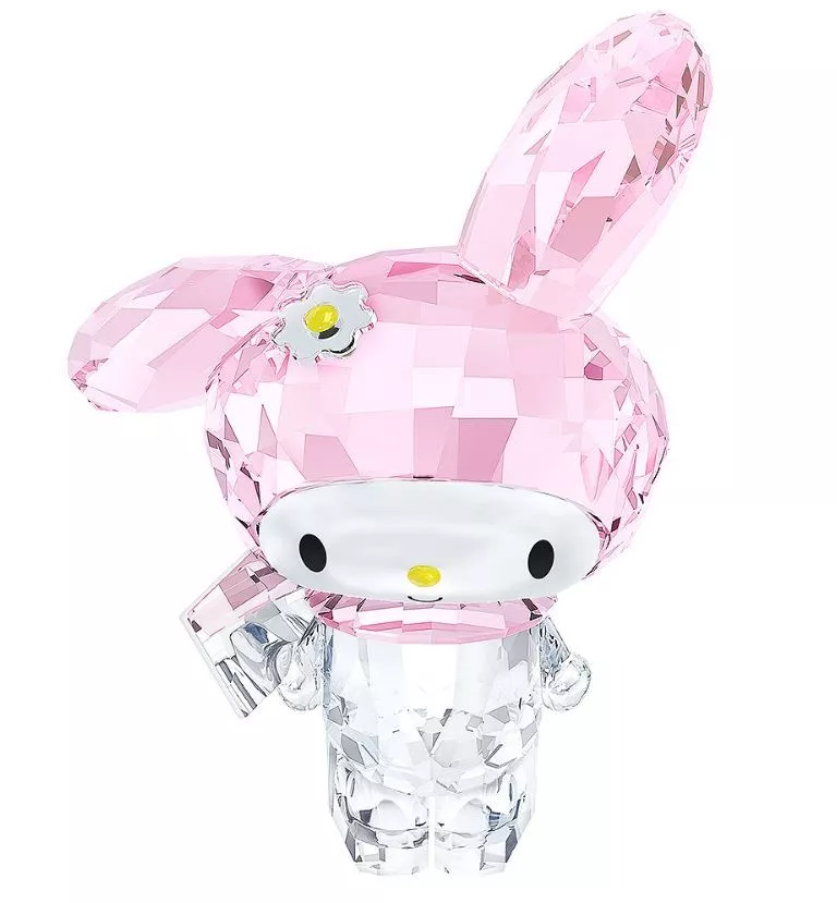 新品同様 Swarovski 『マイメロディ Anniversary』 Melody My 置物
