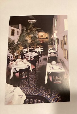 Galleria G'Vanni's Restaurant Fort Lauderdale Postcard P8