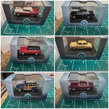 Oxford Diecast American Cars 1:87 Scale, New, Choose from List