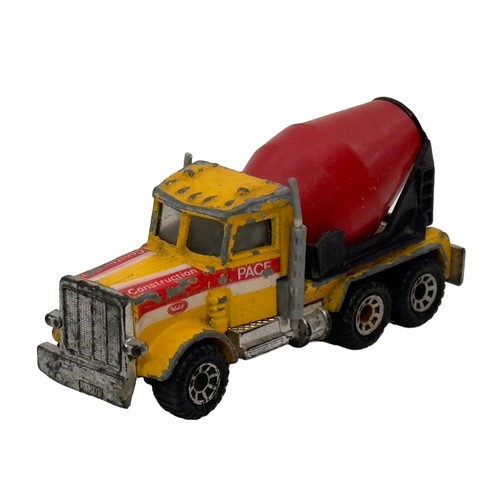 1981 Matchbox Yellow Peterbilt Cement Truck eBay