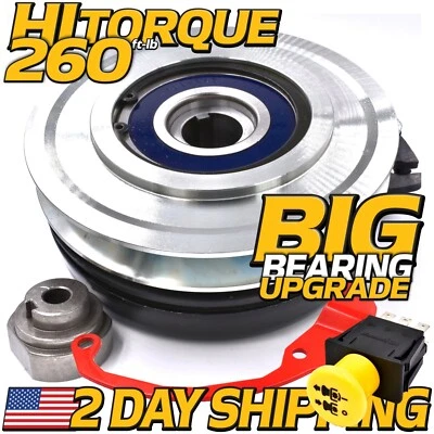 HD SWITCH 126-4185 109-5004 116-1621 BIGBearing Clutch w/20A PTO Switch fits Toro Exmark
