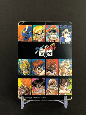 Ryu vs Dan Street Fighter ZERO 1995 074 TCG Capcom Bandai Japanese