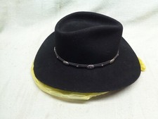 Vintage Bradford Western by Rissol XX Premium Wool Cowboy Hat 7-1/8R