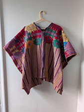 Vintage Guatemalan Handmade Poncho
