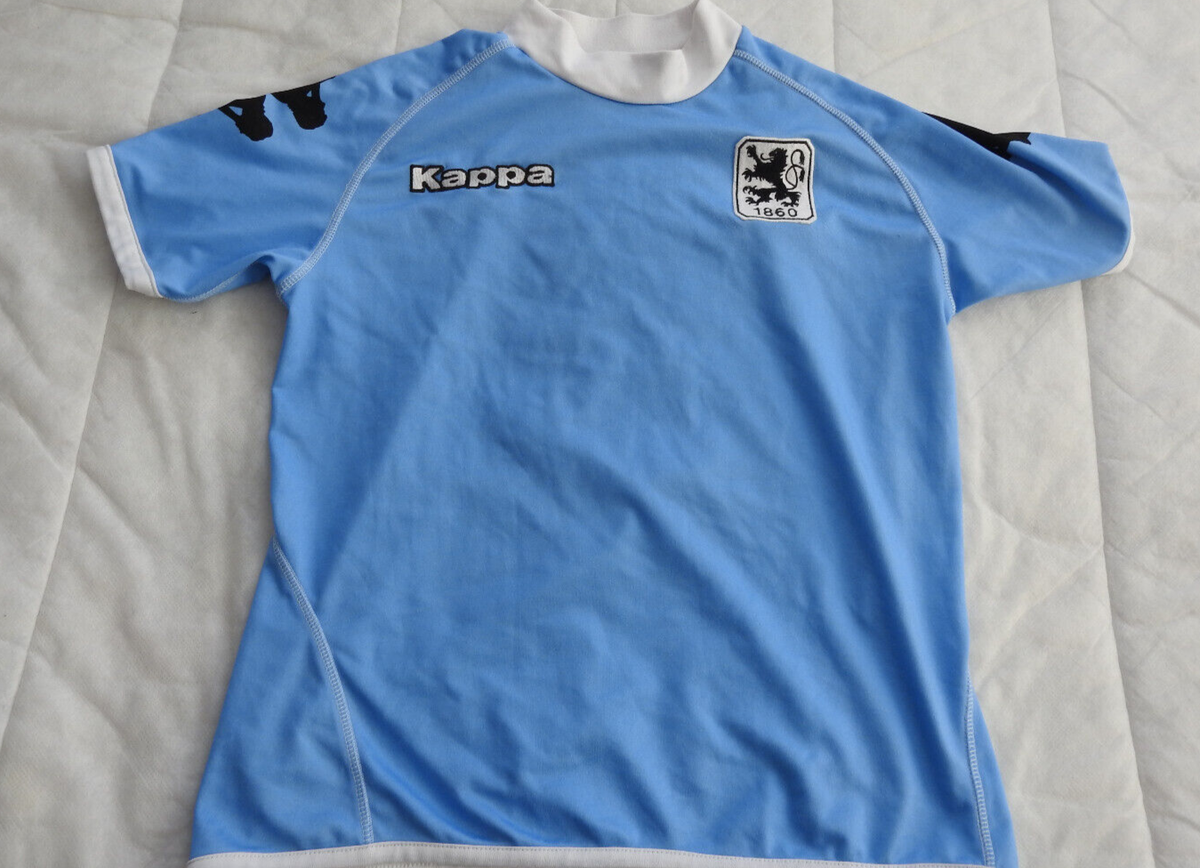 TSV 1860 Munchen Home Jersey #18 Kappa Blue Shirt Size Boys 152