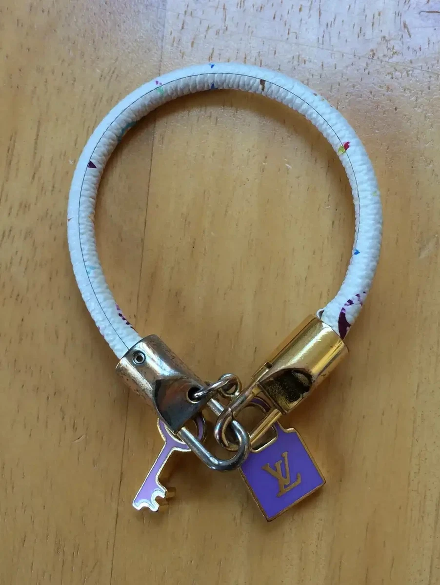 S S 2003 Louis Vuitton x Takashi Murakami Multicolor Monogram Luck It Bracelet