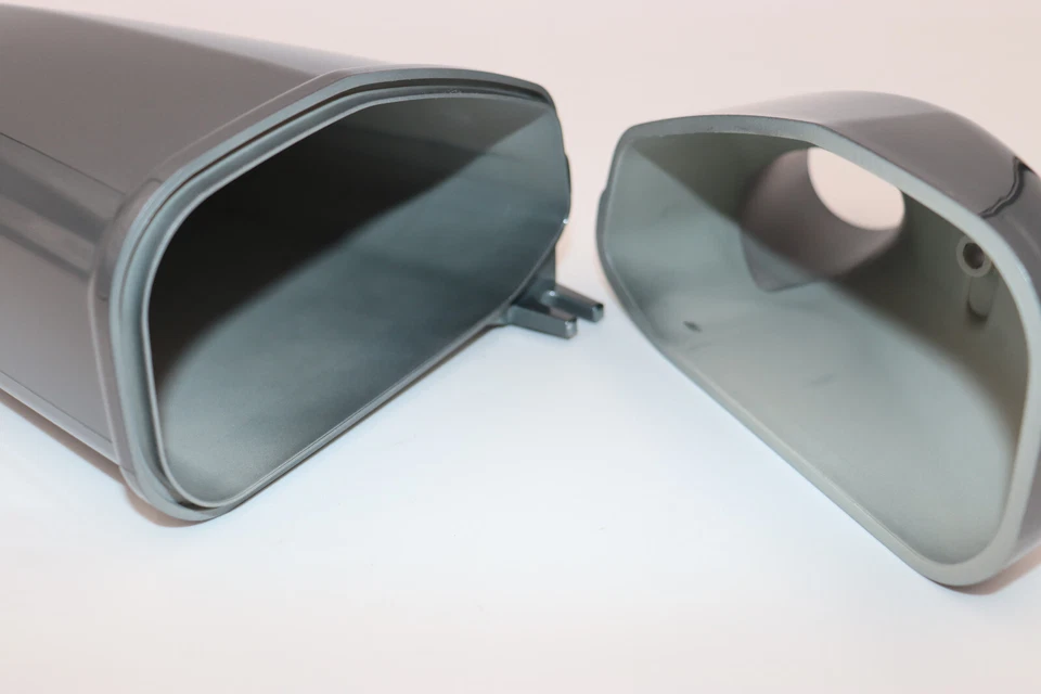 Honda CT90 K2 1970 caja de filtro de aire gris oscuro metálico Trail90 1970 NUEVO Foto 3 de 4