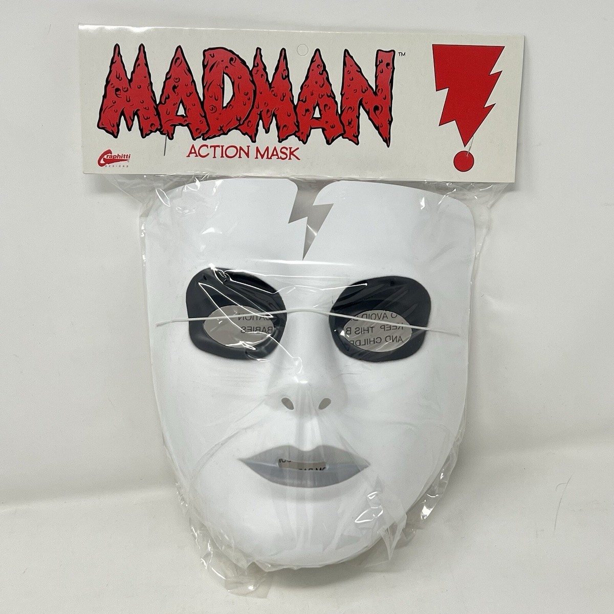 Vintage 1999 Madman By Michael Allred Mask Graphitti Studios