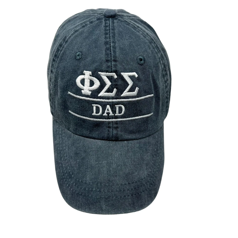 Phi Sigma Sigma ΦΣΣ Papá Hermandad Phi Sig Correa Gorra Universidad Día del Padre Foto 2 de 4