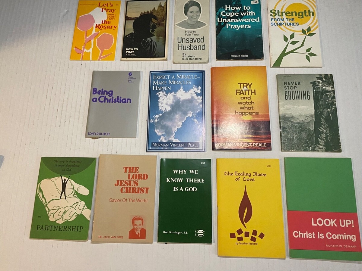 Religious Small Pamphlets Booklets Guidance Help more Mix Lot of