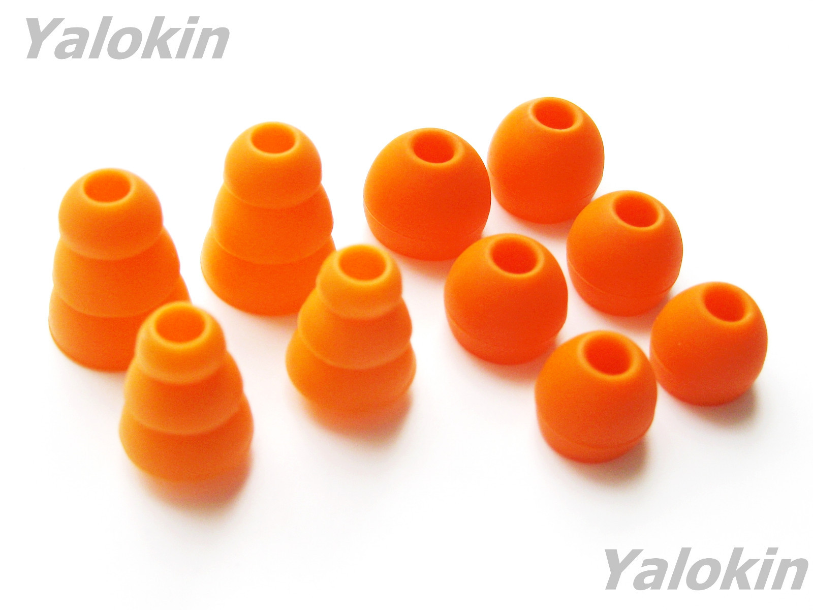 Orange Set Replacement Adapter Ear Tips for Jaybird Freedom and Freedom Sprint