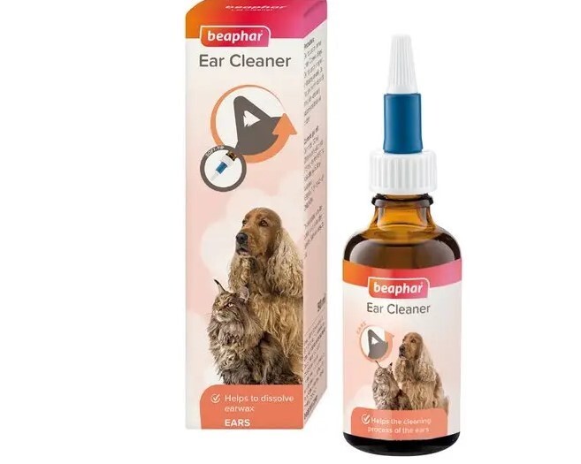 Beaphar Ear Cleaner for Cats & Dogs 50ml Bottle
