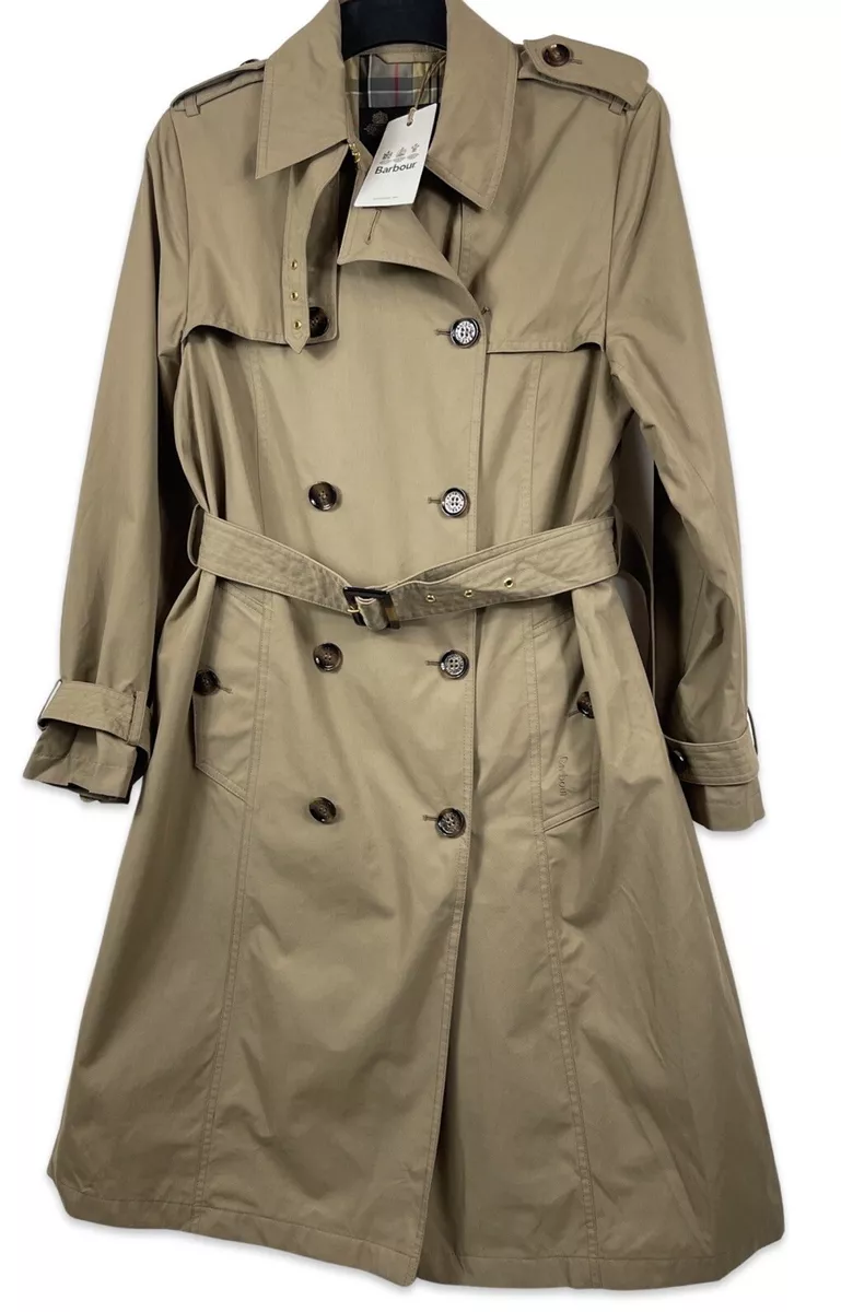 Barbour trench deals coat women's
