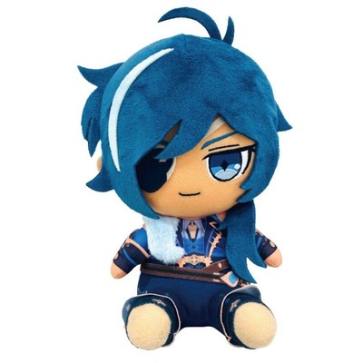 Peluche Genshin Impact Diluc Assis 20 Cm — édition Limitée Gigo (SEGA), Collection Officielle MiHoYo