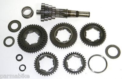 '70s SACHS 5sp TRANSMISSION GEARBOX LAYSHFT+GEARS+SHIMS PENTON KTM DKW HERCULES