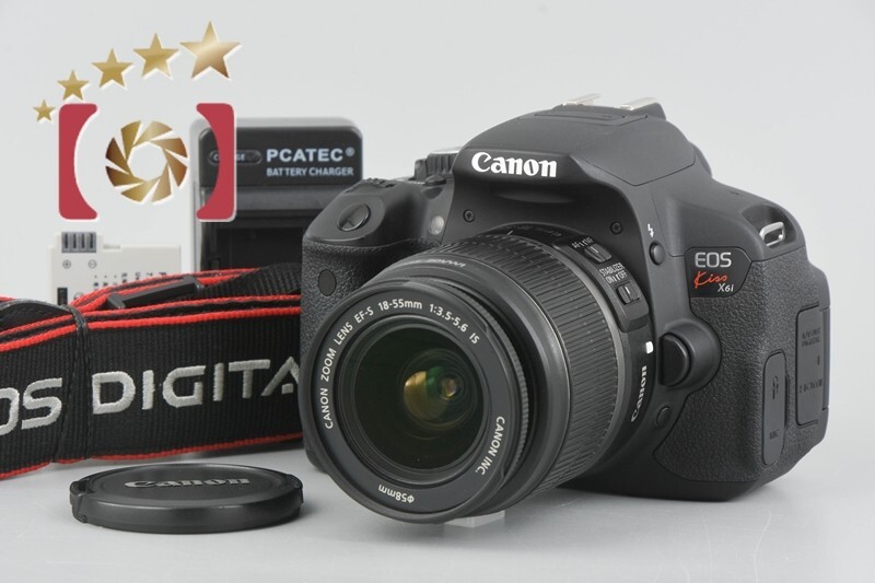 Very Good!! Canon EOS Kiss X6i / Rebal T4i / 650D 18.0 MP DSLR 18 