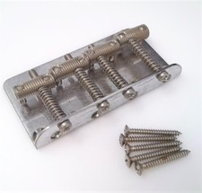 True Custom Shop  Aged/Relic Chrome Gotoh VTB-4 Vintage Bass Bridge for Fender