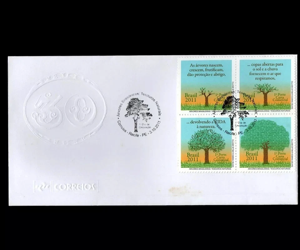 Árboles brasileños 2011 - manchas de óxido Foto 2 de 4