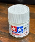 Tamiya "Mini" Acrylic model paint - XF-2 81702 Flat White (flat)